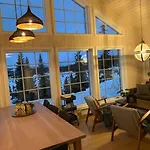 In Beautiful Sjusjøen, Near Lillehammer Sjusjøen