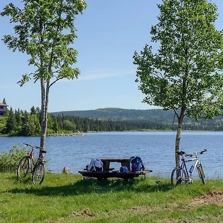 In Beautiful Sjusjoen, Near Lillehammer