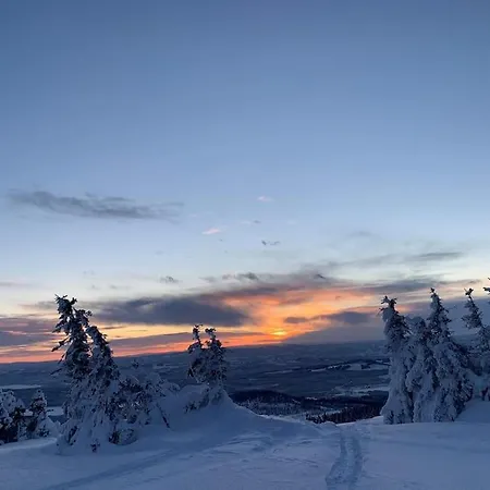 In Beautiful Sjusjoen, Near Lillehammer Dom wakacyjny