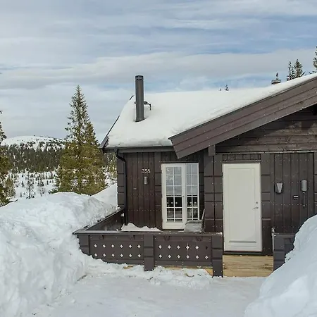 In Beautiful Sjusjøen, Near Lillehammer *
