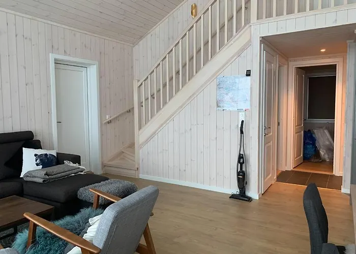 In Beautiful Sjusjoen, Near Lillehammer *