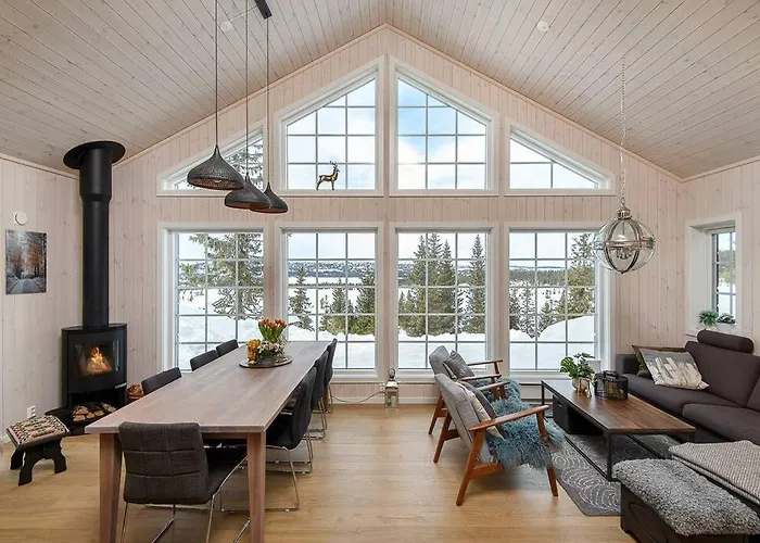 Сasa de vacaciones In Beautiful Sjusjoen, Near Lillehammer Sjusjøen