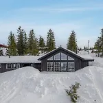 In Beautiful Sjusjoen, Near Lillehammer Sjusjøen