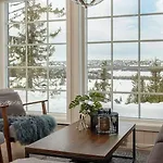 In Beautiful Sjusjoen, Near Lillehammer
