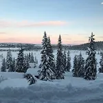 In Beautiful Sjusjoen, Near Lillehammer Ferienhaus *