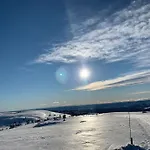 In Beautiful Sjusjoen, Near Lillehammer Sjusjøen