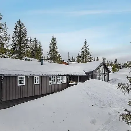 In Beautiful Sjusjoen, Near Lillehammer *
