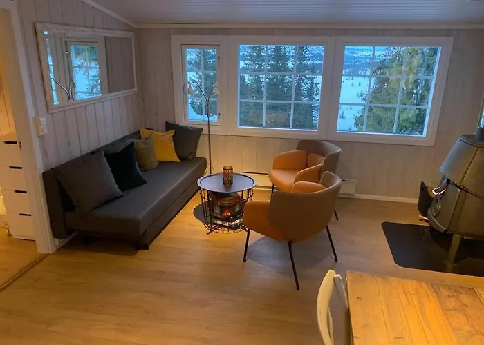 In Beautiful Sjusjoen, Near Lillehammer Ferienhaus Sjusjøen