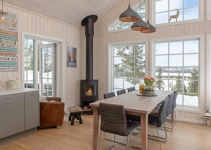 Ferienhaus In Beautiful Sjusjoen, Near Lillehammer *